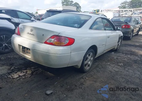 2002 Toyota Camry Solara Se V6 из США, поврежденный, VIN 2T1CF22P32C599681